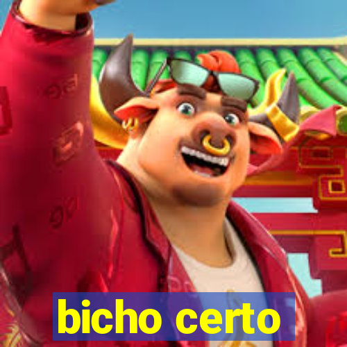 bicho certo